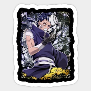 OBITO UCHIHA MERCH VTG Sticker